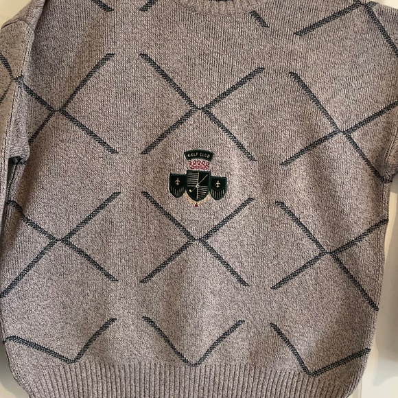 Izod men’s large heavy cotton sweater - Picture 2 of 4